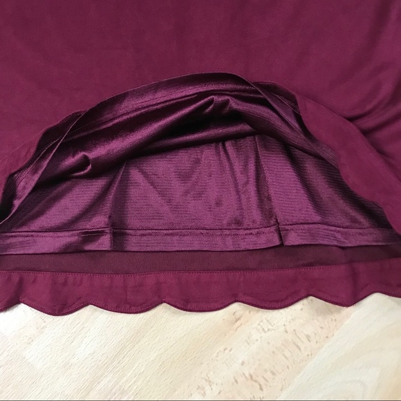 *Wine Slip Dress - Velvety Soft - Great for Anytime - Picture 3 of 6